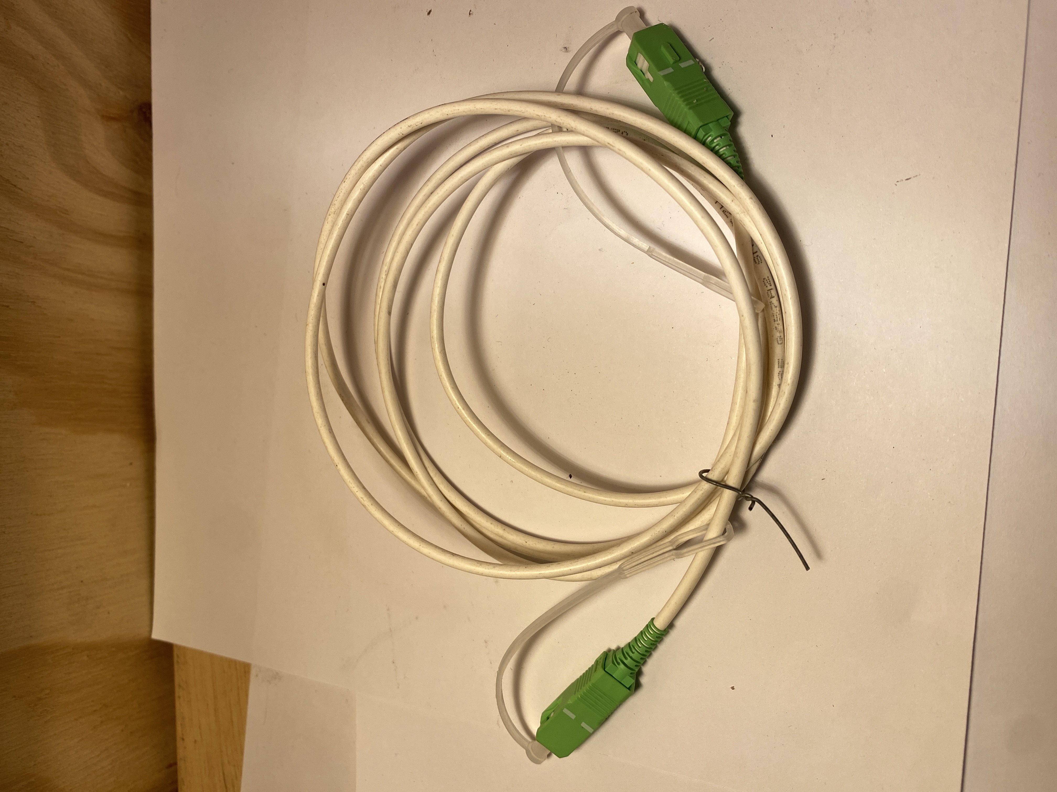 Câble fibre optique 